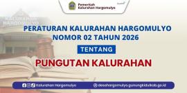 PERATURAN KALURAHAN NOMOR 02 TAHUN 2026 TENTANG PUNGUTAN KALURAHAN HARGOMULYO